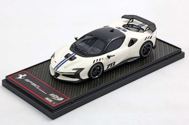 BBRC285P Ferrari SF90XX Stradale Bianco Italia Matt Limited 40pcs - image 1