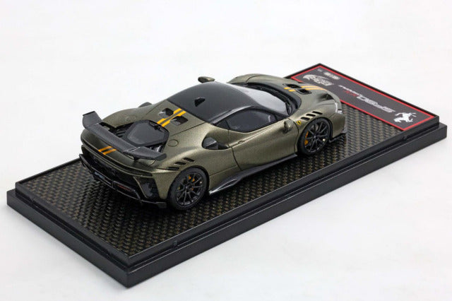 BBR Models BBRC285R 1/43 Ferrari SF90XX Stradale Verde Masoni Matt Limited 50pcs - image 2