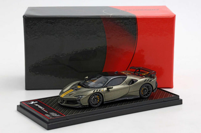 BBR Models BBRC285R 1/43 Ferrari SF90XX Stradale Verde Masoni Matt Limited 50pcs - image 6