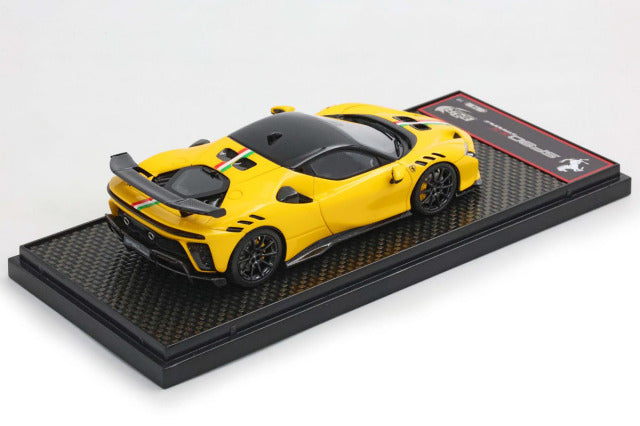 BBR Models BBRC285S 1/43 Ferrari SF90XX Stradale Giallo Modena / Italian stripe Limited 50pcs - image 2