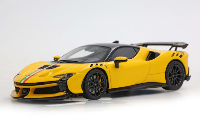 BBR Models BBRC285S 1/43 Ferrari SF90XX Stradale Giallo Modena / Italian stripe Limited 50pcs - image 3