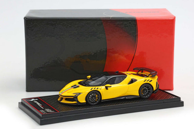 BBR Models BBRC285S 1/43 Ferrari SF90XX Stradale Giallo Modena / Italian stripe Limited 50pcs - image 6