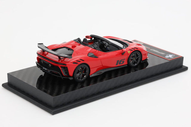 BBR Models BBRC286B16 1/43 Ferrari SF90XX Spider Rosso Corsa n.16 Carbon Base Limited 50pcs - image 2