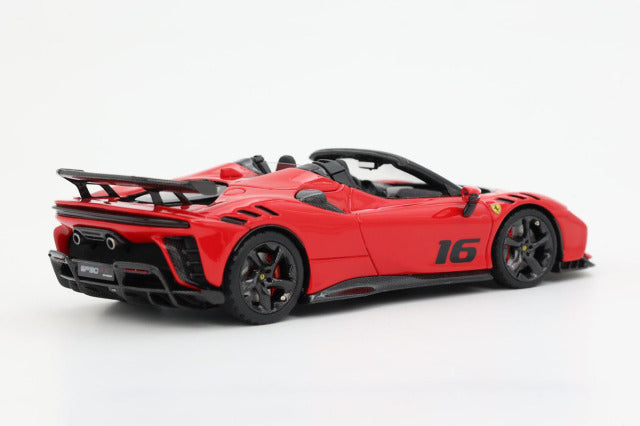 BBR Models BBRC286B16 1/43 Ferrari SF90XX Spider Rosso Corsa n.16 Carbon Base Limited 50pcs - image 5