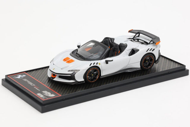 BBR Models BBRC286C 1/43 Ferrari SF90XX Spider Bianco Artico Limited 60pcs - image 1