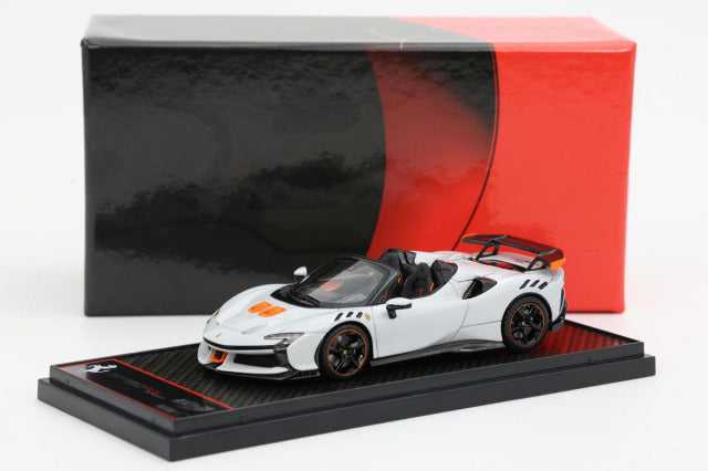 BBR Models BBRC286C 1/43 Ferrari SF90XX Spider Bianco Artico Limited 60pcs - image 6