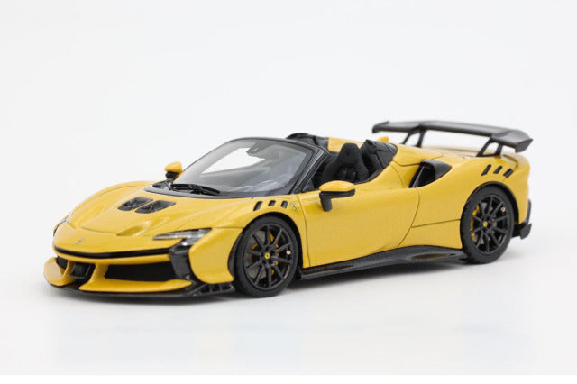 BBR Models BBRC286F1 1/43 Ferrari SF90XX Spider Giallo Motecarlo / Carbon Wheels Limited 28pcs - image 3