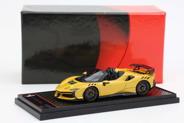 BBR Models BBRC286F1 1/43 Ferrari SF90XX Spider Giallo Motecarlo / Carbon Wheels Limited 28pcs - image 6