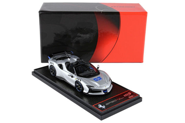 BBR Models BBRC286G 1/43 Ferrari SF90XX Spider Argento Nurburgring Limited 30pcs - image 6