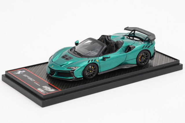 BBR Models BBRC286H 1/43 Ferrari SF90XX Spider Green Jewel Limited 60pcs - image 1