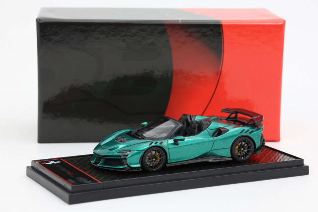 BBR Models BBRC286H 1/43 Ferrari SF90XX Spider Green Jewel Limited 60pcs - image 6