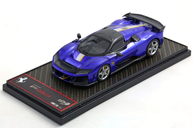 BBRC305D 1/43 Ferrari F80 Optional carbon Electric Blue - Silver wheels Limited 48pcs - image 1