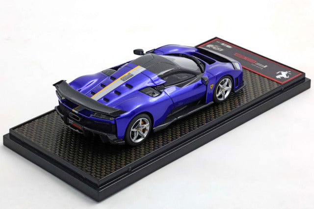 BBRC305D 1/43 Ferrari F80 Optional carbon Electric Blue - Silver wheels Limited 48pcs - image 2