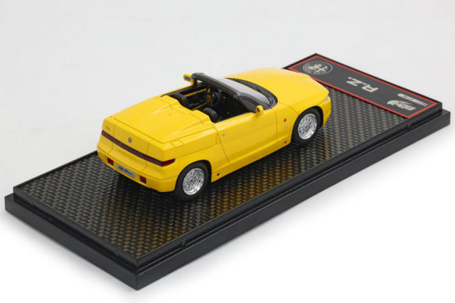 BBR Models BBRC311C 1/43 Alfa Romeo RZ Roadster Yellow Limited 50pcs - image 2