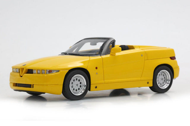 BBR Models BBRC311C 1/43 Alfa Romeo RZ Roadster Yellow Limited 50pcs - image 3