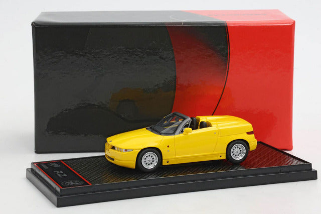 BBR Models BBRC311C 1/43 Alfa Romeo RZ Roadster Yellow Limited 50pcs - image 6