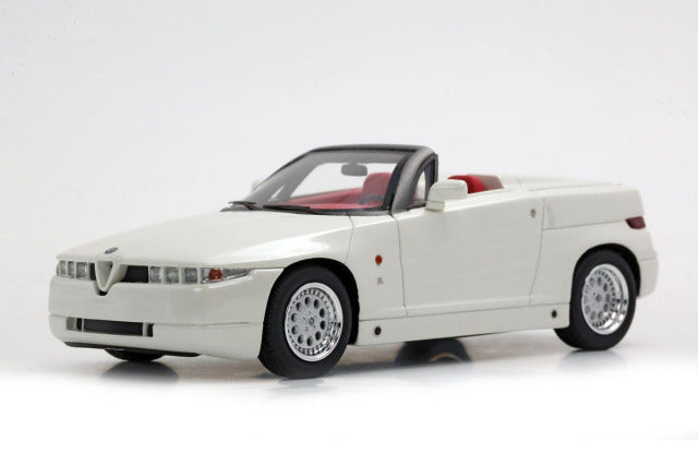 BBR Models BBRC311E 1/43 Alfa Romeo RZ Roadster Pearl White Limited 50pcs - image 3