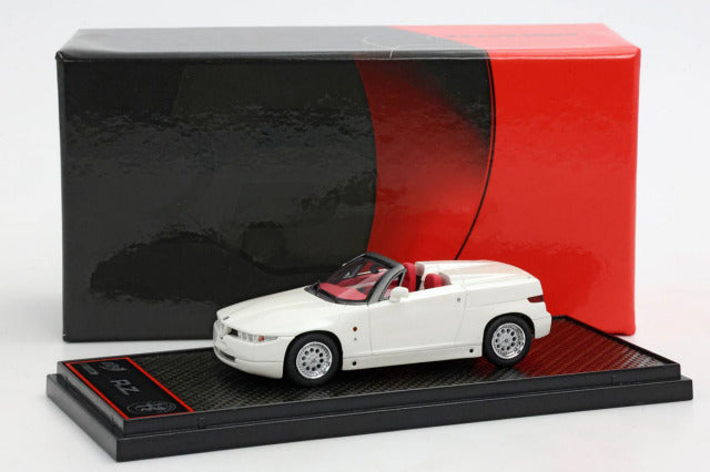 BBR Models BBRC311E 1/43 Alfa Romeo RZ Roadster Pearl White Limited 50pcs - image 7
