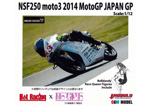 CGM Models MK12066 1/12 NSF250 moto3 2014 MotoGP JAPAN GP Model Kit - image 1