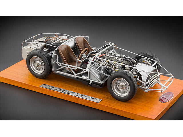 CMC M109 1/18 Maserati 300S 1956 Rolling Chassis (with Wooden Base) - image 1