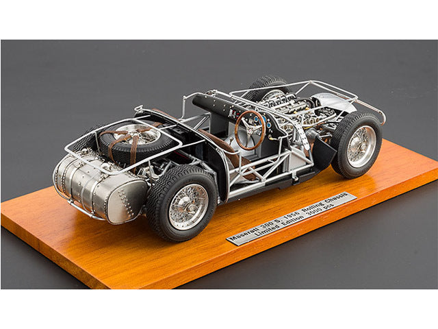 CMC M109 1/18 Maserati 300S 1956 Rolling Chassis (with Wooden Base) - image 3