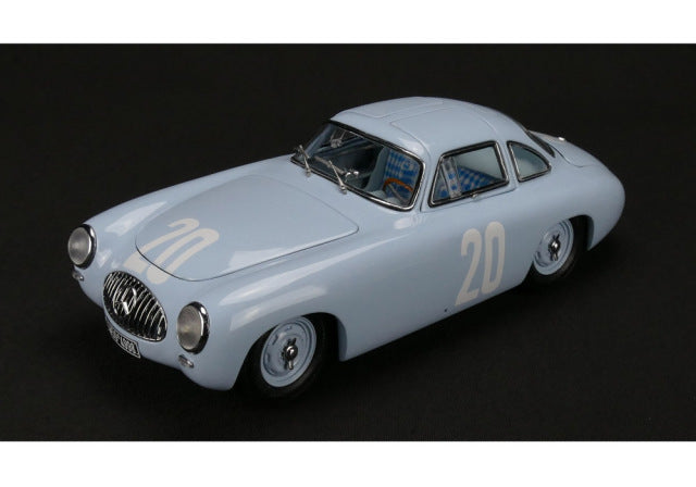 CMC M159 1/18 Mercedes-Benz 300SL Great Price of Bern 1952 #20 Blue - image 2