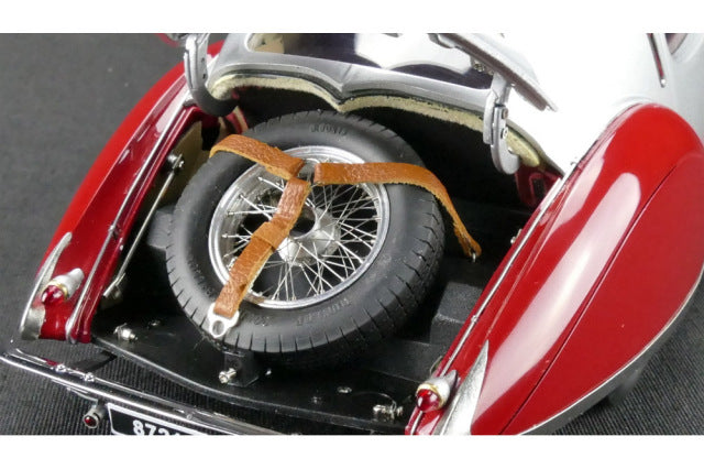 CMC M165 1/18 Talbot Lago Coupe T150 C-SS Figoni & Falaschi Teardrop 1937-1939 Silver/Red - image 9