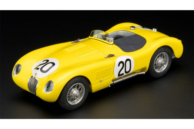 CMC M194 1/18 Jaguar C-Type Le Mans 1953# Ecurie Francorchamps #20 Limited Edition 1000 pcs - image 2