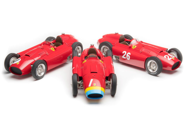 CMC M201 1/18 Ferrari D50 Fangio 3-Car Set Long nose GP Germany #1 + Short nose GP England #1 + Short nose GP Italy #26 Limited Edition 200 pcs - image 6