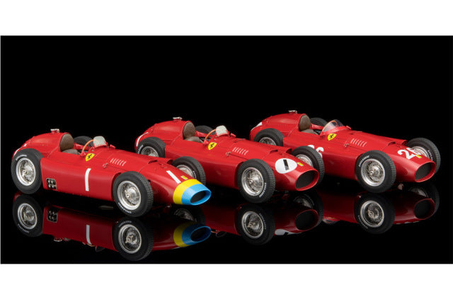 CMC M201 1/18 Ferrari D50 Fangio 3-Car Set Long nose GP Germany #1 + Short nose GP England #1 + Short nose GP Italy #26 Limited Edition 200 pcs - image 7