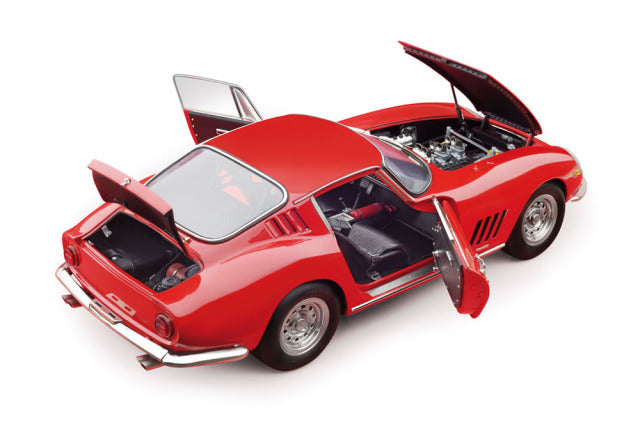 CMC M210 1/18 Ferrari 275 GTB/C 1966 Red - image 3