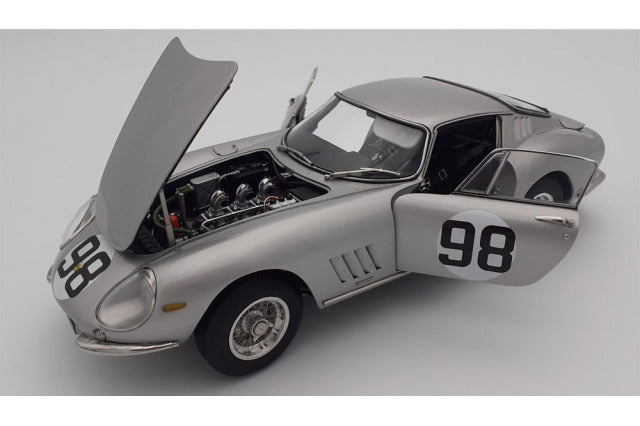 CMC M211 1/18 Ferrari 275 GTB/C Silver S/N 9051 #98 Limited 1000 pcs - image 4