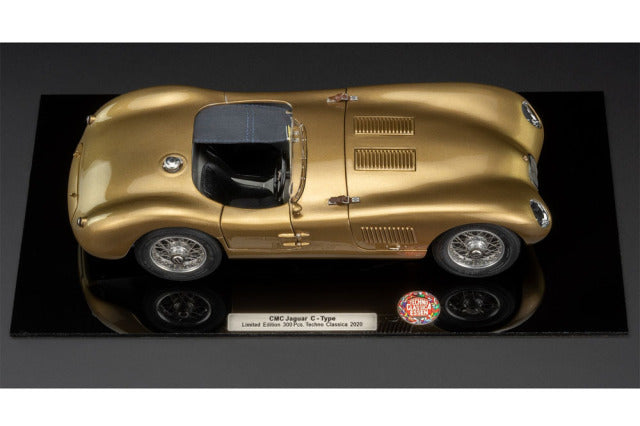 CMC M214 1/18 Jaguar C-Type 1952 CMC 25th Anniversary Edition (Gold) Limited 300pcs - image 7