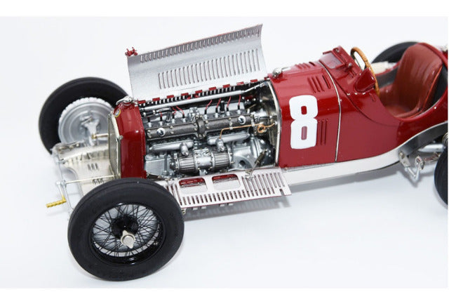 CMC M219 1/18 Alfa Romeo P3 Nuvolari winner GP Italy 1932 #8 - image 8
