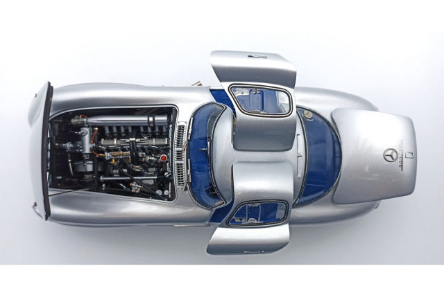 CMC M243 1/18 Mercedes-Benz 300 SLR Coupe 1955 Blue interior - image 2