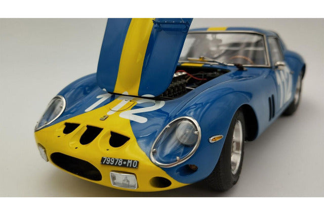 CMC M-252 1/18 Ferrari 250 GTO LHD #3445 2nd Targa Florio 1964 Norinder / Troiberg #112 Limited 2200pcs - image 3