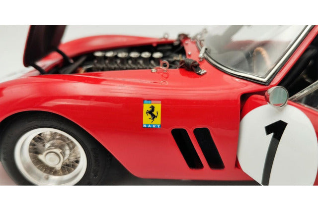 CMC M-254 1/18 Ferrari 250 GTO LHD #3987 1000km Paris Montlhery 1962 Pedro Rodriguez / Ricardo Rodriguez #1 Limited 2200pcs - image 4
