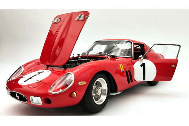 CMC M-254 1/18 Ferrari 250 GTO LHD #3987 1000km Paris Montlhery 1962 Pedro Rodriguez / Ricardo Rodriguez #1 Limited 2200pcs - image 2