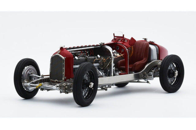 CMC M257 1/18 Alfa Romeo P3 Rolling Chassis (Cut-off Model) with Display Case Limited 300pcs - image 2