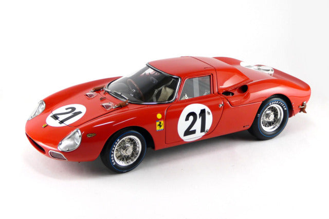 CMC M-263 1/18 Ferrari 250 LM Winner 24H LM 1965 #21 #5893 Rindt/Gregory RHD Limited 1500pcs - image 2