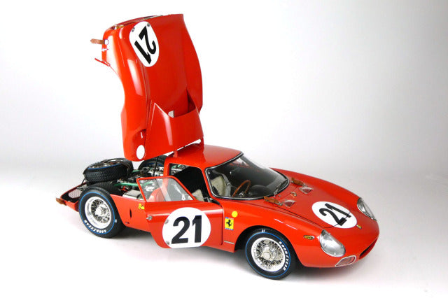 CMC M-263 1/18 Ferrari 250 LM Winner 24H LM 1965 #21 #5893 Rindt/Gregory RHD Limited 1500pcs - image 6