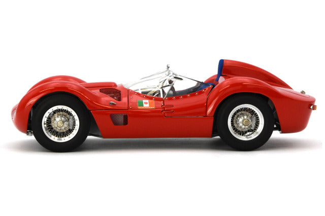 CMC M-280 1/18 Maserati Tipo 61 Birdcage Red Goodwood Revival 2008 - image 3