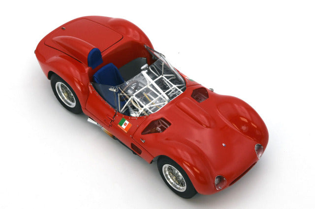 CMC M-280 1/18 Maserati Tipo 61 Birdcage Red Goodwood Revival 2008 - image 4