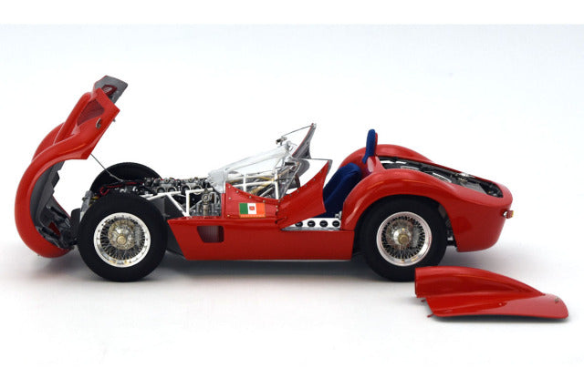 CMC M-280 1/18 Maserati Tipo 61 Birdcage Red Goodwood Revival 2008 - image 6
