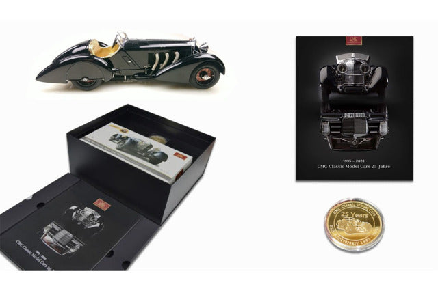 CMC S017 1/18 Mercedes-Benz SSK Black Prince 1932 (CMC 25th Memorial Edition) Limited 600pcs - image 1