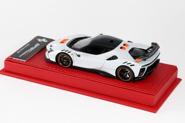 BBR Deluxe C285ADL 1/43 Ferrari SF90XX Stradale Bianco Artico (Red Leather Base) Limited 60pcs - image 2