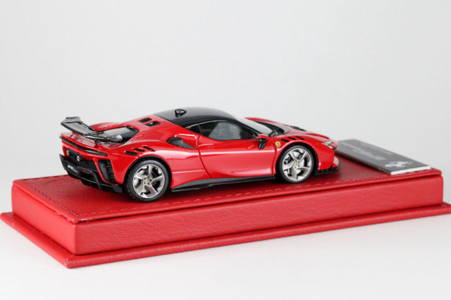 BBR Deluxe C285CDL 1/43 Ferrari SF90XX Stradale Rosso Corsa (Red Leather Base) Limited 50pcs - image 4