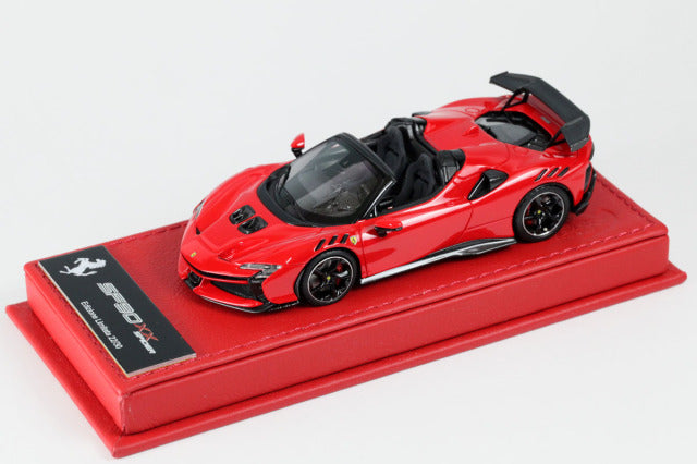 BBR Deluxe C286BDL 1/43 Ferrari SF90XX Spider Rosso Corsa (Red Leather Base) Limited 30pcs - image 1