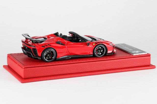 BBR Deluxe C286BDL 1/43 Ferrari SF90XX Spider Rosso Corsa (Red Leather Base) Limited 30pcs - image 4