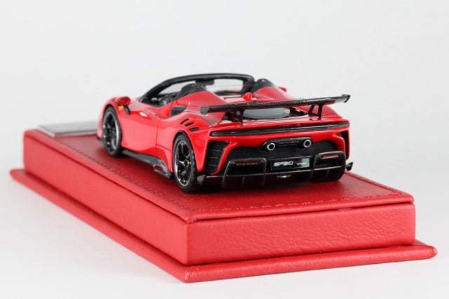 BBR Deluxe C286BDL 1/43 Ferrari SF90XX Spider Rosso Corsa (Red Leather Base) Limited 30pcs - image 6